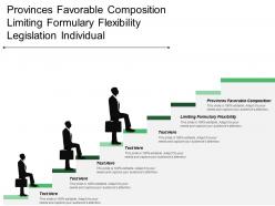 Provinces favorable composition limiting formulary flexibility legislation individual