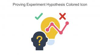 Proving Experiment Hypothesis Colored Icon In Powerpoint Pptx Png And Editable Eps Format