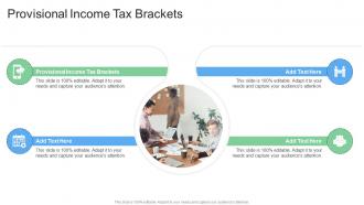 Provisional Income Tax Brackets In Powerpoint And Google Slides Cpb