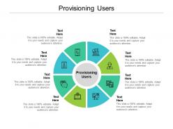 Provisioning users ppt powerpoint infographic template designs download cpb