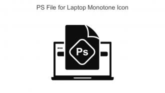 PS File For Laptop Monotone Icon In Powerpoint Pptx Png And Editable Eps Format