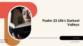 Psalm 23 Lifes Darkest Valleys PPT Mockup AT