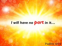 Psalms 101 3 i will have no part powerpoint church sermon