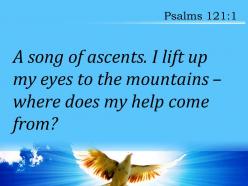 Psalms 121 1 i lift up my eyes powerpoint church sermon