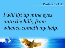 Psalms 121 1 i lift up my eyes powerpoint church sermon