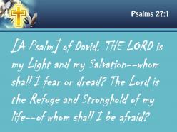 Psalms 27 1 the lord is my light powerpoint church sermon