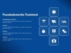 Pseudodementia treatment ppt powerpoint presentation file background