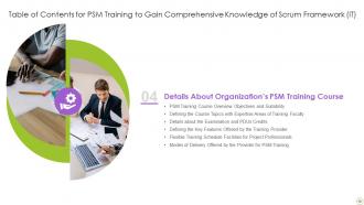 PSM Training To Gain Comprehensive Knowledge Of Scrum Framework IT Powerpoint Presentation Slides