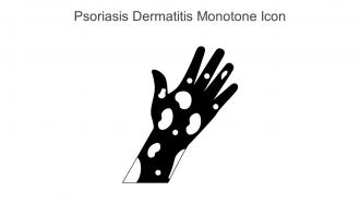 Psoriasis Dermatitis Monotone Icon In Powerpoint Pptx Png And Editable Eps Format