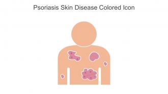 Psoriasis Skin Disease Colored Icon In Powerpoint Pptx Png And Editable Eps Format
