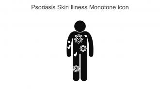 Psoriasis Skin Illness Monotone Icon In Powerpoint Pptx Png And Editable Eps Format