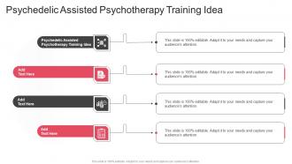 Psychedelic Assisted Psychotherapy Training Idea In Powerpoint And Google Slides Cpb