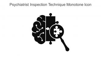 Psychiatrist Inspection Technique Monotone Icon In Powerpoint Pptx Png And Editable Eps Format
