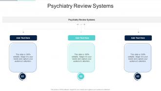 Psychiatry Review Systems In Powerpoint And Google Slides Cpb