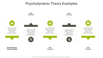 Psychodynamic Theory Examples In Powerpoint And Google Slides Cpb