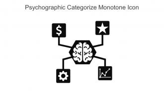 Psychographic Categorize Monotone Icon In Powerpoint Pptx Png And Editable Eps Format