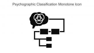 Psychographic Classification Monotone Icon In Powerpoint Pptx Png And Editable Eps Format