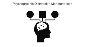 Psychographic Distribution Monotone Icon In Powerpoint Pptx Png And Editable Eps Format