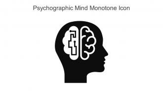 Psychographic Mind Monotone Icon In Powerpoint Pptx Png And Editable Eps Format
