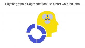 Psychographic Segmentation Pie Chart Colored Icon In Powerpoint Pptx Png And Editable Eps Format