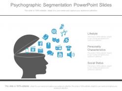 Psychographic segmentation powerpoint slides