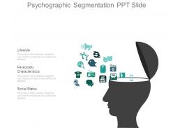 Psychographic Segmentation Ppt Slide