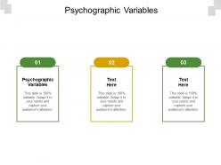 Psychographic variables ppt powerpoint presentation inspiration picture cpb