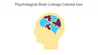 Psychological Brain Linkage Colored Icon In Powerpoint Pptx Png And Editable Eps Format