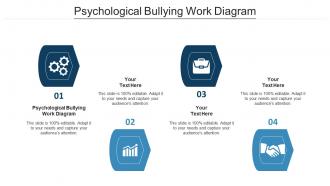 Psychological bullying work diagram ppt powerpoint presentation file deck cpb