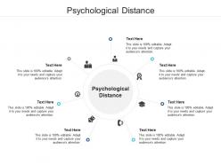 Psychological distance ppt powerpoint presentation icon skills cpb