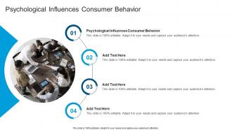 Psychological Influences Consumer Behavior In Powerpoint And Google Slides Cpb