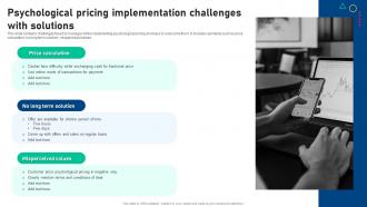 Psychological Pricing Implementation Challenges With Solutions