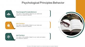 Psychological Principles Behavior In Powerpoint And Google Slides Cpb