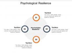 Psychological resilience ppt powerpoint presentation visual aids files cpb