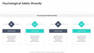 Psychological Safety Diversity In Powerpoint And Google Slides Cpb