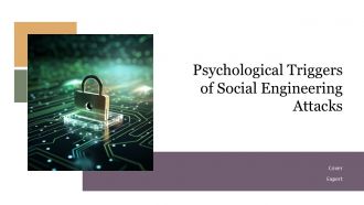 Psychological Triggers Of Social Engineering Attacks PPT Structure ACP