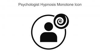 Psychologist Hypnosis Monotone Icon In Powerpoint Pptx Png And Editable Eps Format