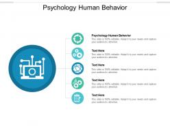 Psychology human behavior ppt powerpoint presentation show model cpb