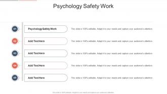 Psychology Safety Work In Powerpoint And Google Slides Cpb