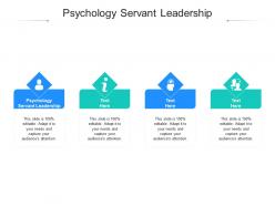 Psychology servant leadership ppt powerpoint presentation icon slideshow cpb