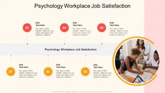 Psychology Workplace Job Satisfaction In Powerpoint And Google Slides Cpb