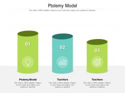 Ptolemy model ppt powerpoint presentation show visuals cpb