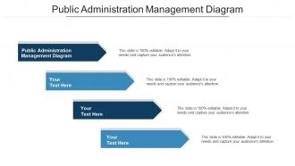 Public administration management diagram ppt powerpoint presentation slides cpb