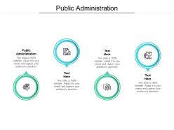 Public administration ppt powerpoint presentation show topics cpb