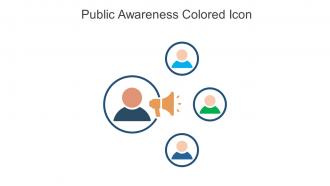 Public Awareness Colored Icon In Powerpoint Pptx Png And Editable Eps Format
