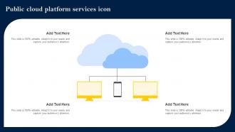 Public Cloud Platform Services Icon