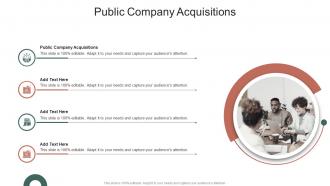 Public Company Acquisitions In Powerpoint And Google Slides Cpb