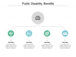 Public disability benefits ppt powerpoint presentation pictures cpb