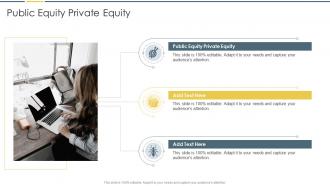 Public Equity Private Equity In Powerpoint And Google Slides Cpb