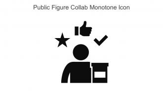 Public Figure Collab Monotone Icon In Powerpoint Pptx Png And Editable Eps Format